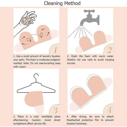 Whixant Adhesive Invisible Strapless Lift Up Bra